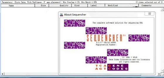 Sequencher V5.4.5 ԰