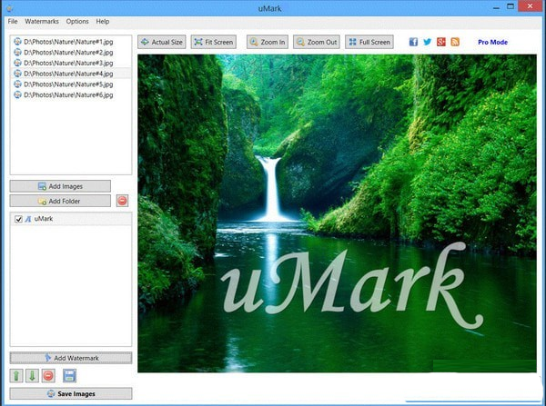 uMark Photo Watermarker(ͼƬˮӡӹ) V6.2.0.0 ԰