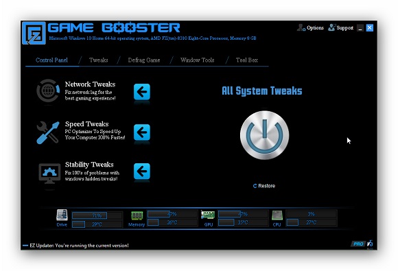 EZ Game Booster PRO(ϵͳŻ) V1.6.3 ԰