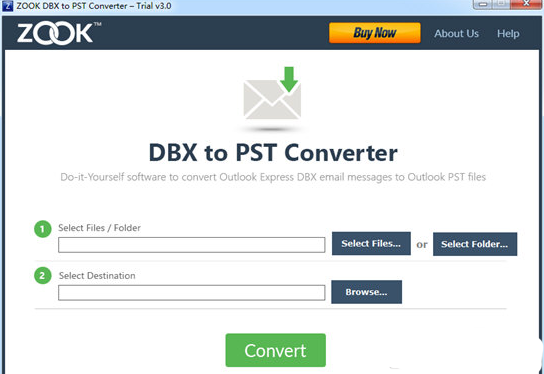 ZOOK DBX to PST Converter(DBXPSTת) V3.0 ԰