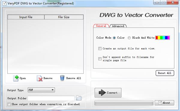 VeryPDF DWG to Vector Converter(Cadͼֽת) V2.0 ԰