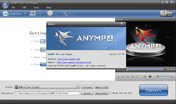 AnyMP4 Bluray Ripper(Ƶת) V7.2.30 ԰