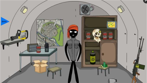 ˴ɱ(Stickman bunker) v1.1 ׿