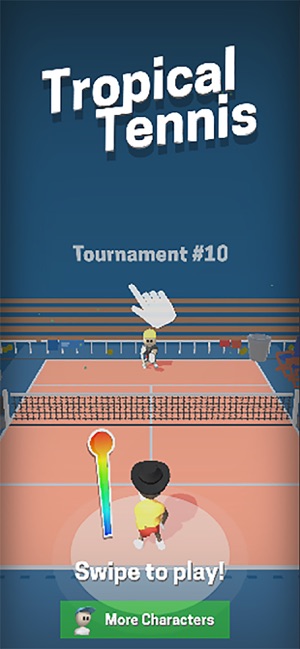 Pocket Tennis Hit tennis °