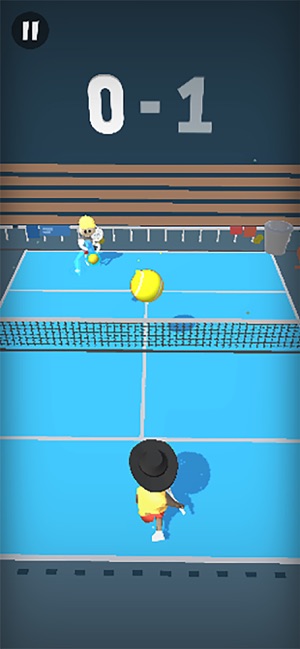 Pocket Tennis Hit tennis °