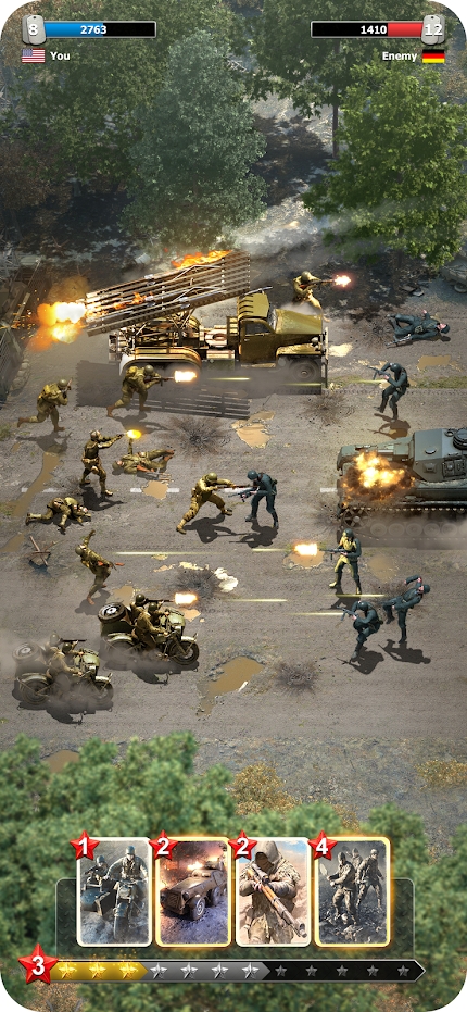 Heroes of War WW2 Idle RPG ׿