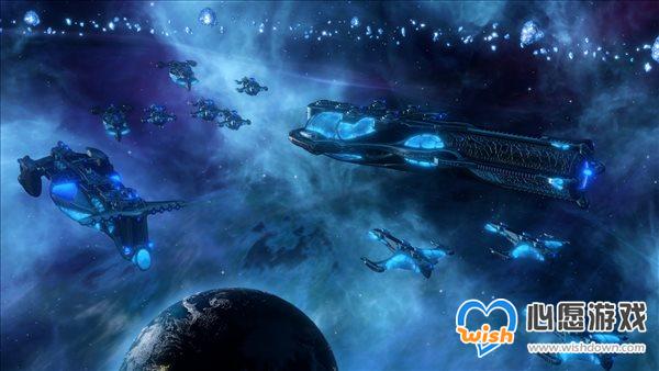 《群星》发布“水生种族“DLC预告 新物种新船舰套装