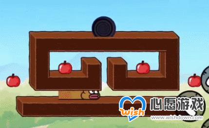 贪吃的苹果蛇第47关通关攻略_wishdown.com 《贪吃的苹果蛇》第47关通关攻略