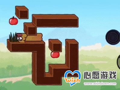 贪吃的苹果蛇第45关通关攻略_wishdown.com 《贪吃的苹果蛇》第45关通关攻略