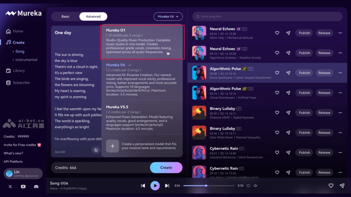 Mureka O1�� ������ά�Ƴ�������������ģ��