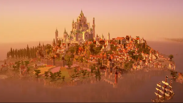 一生的事业!玩家晒《我的世界》岛屿建设10年间对比图