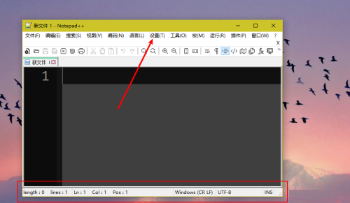 Notepad++ô״̬