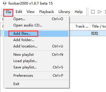 Foobar2000ôתָʽ