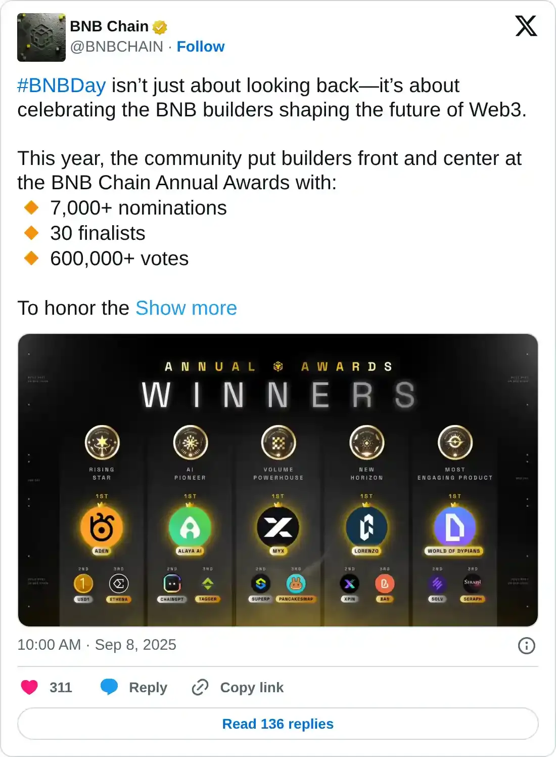 MYX Finance Ӯ̣Worldcoin  Virtuals Protocol λ