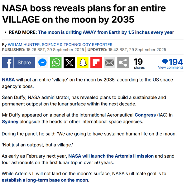 NASAֳ2035ǰϽһׯ