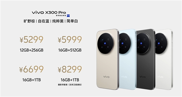 Ӱ����ǿ�콢��vivo X300 Pro������5299Ԫ��