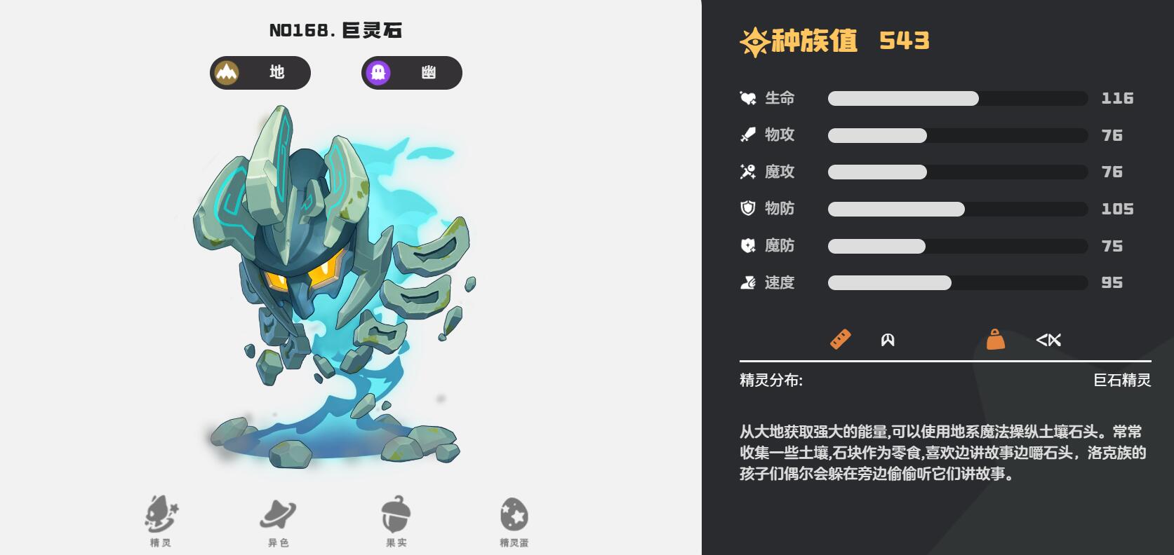 洛克王国世界地精灵推荐_wishdown.com 洛克王国世界地精灵推荐_wishdown.com