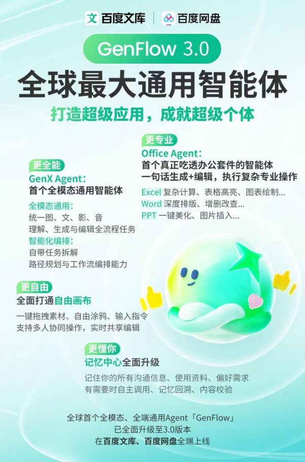 �ٶ��Ŀ����̷���GenFlow3.0����Ծ�û���2000��