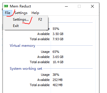 MemReduct��ô�����Զ�����