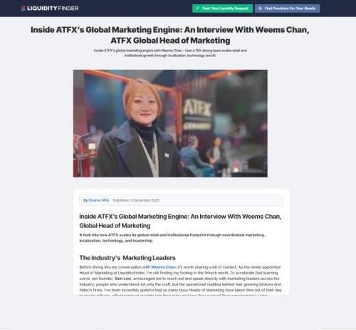 ATFXȫ��Ӫ���ƶ���Weems Chanר�ý������Ա�������ս������ȫ������