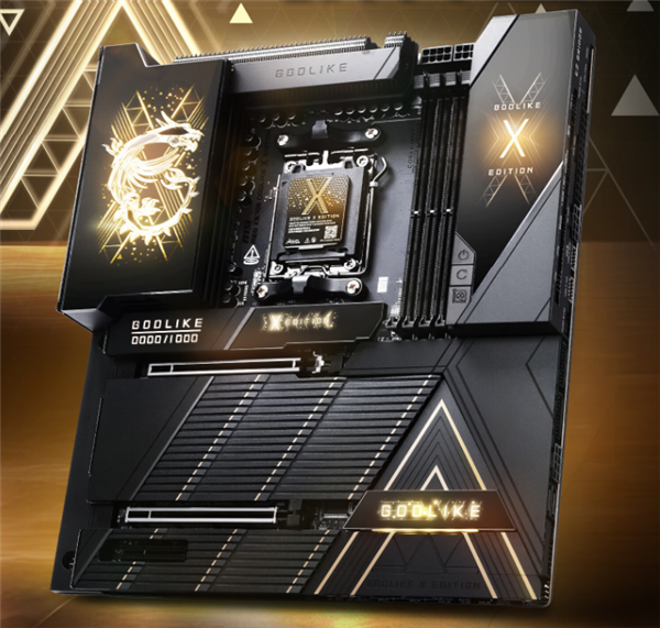 ȫ������1000Ƭ��΢�Ƿ���ʮ�����޶�MEG X870E GODLIKE X EDITION��������