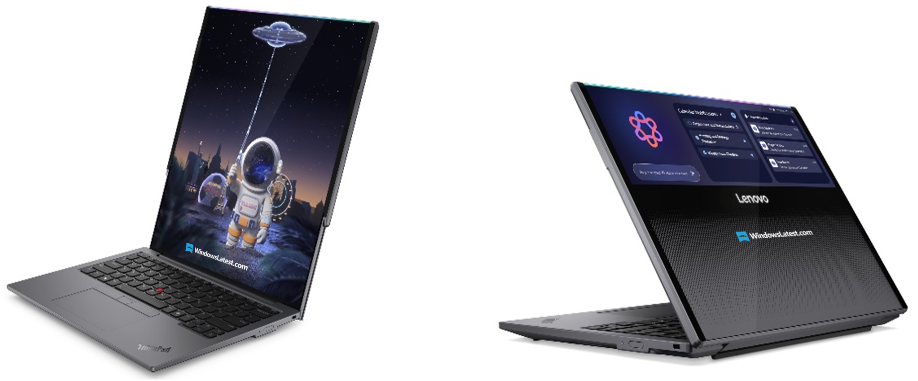 ����չʾ�ɹ�����Ļ����ʼǱ�������ThinkPadδ�����·���