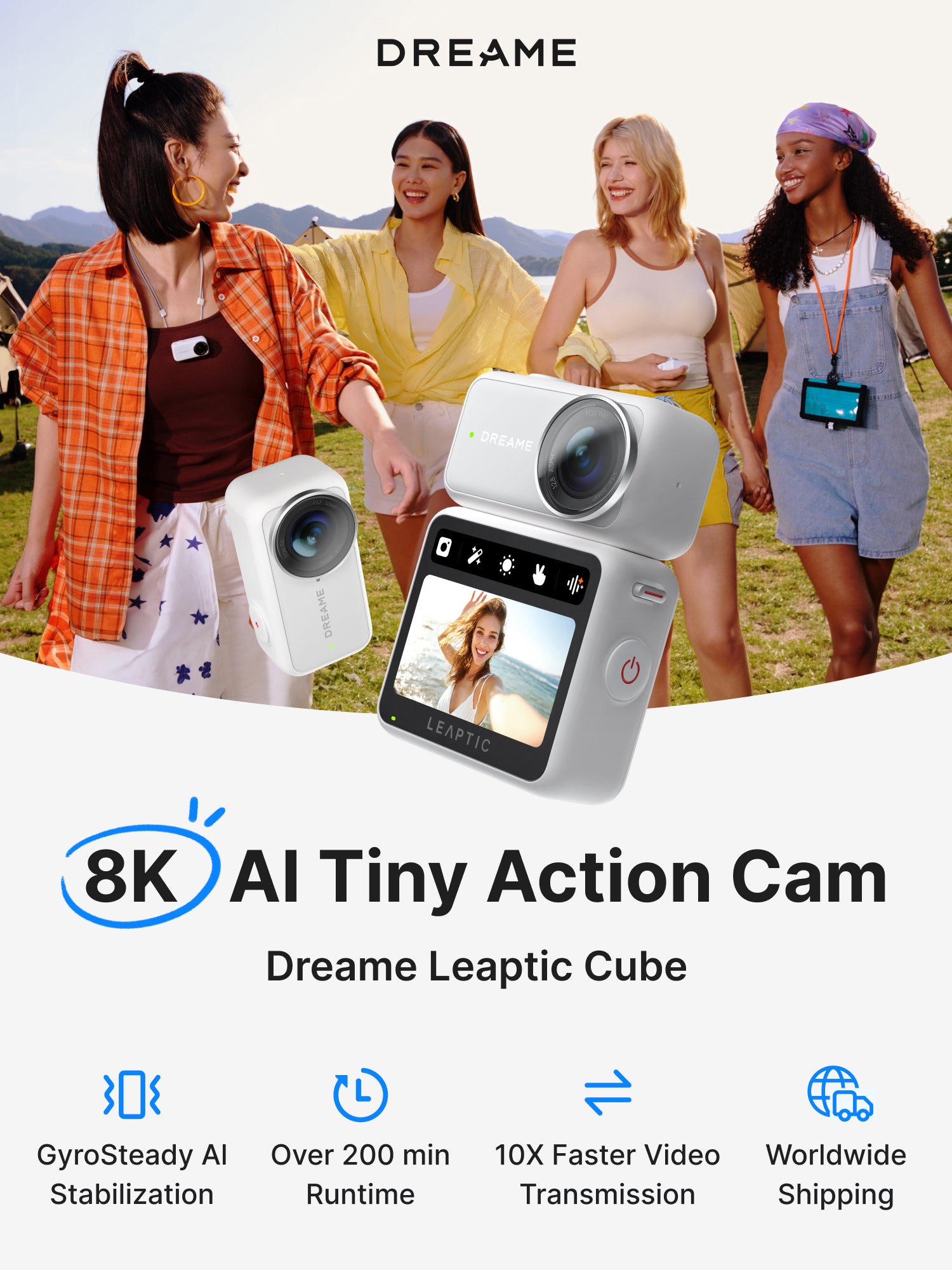 ׷���Ƴ��˶����Leptic Cube������ʽ��ƣ�֧��8K¼��