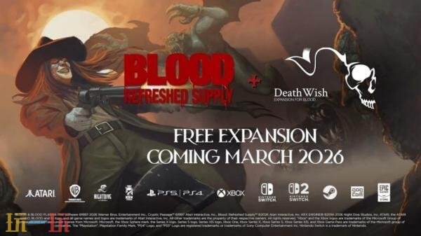 ��Blood: Refreshed Supply�������չ����Death Wish��3�·���