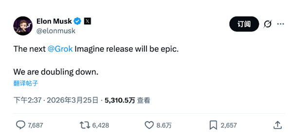 Sora�˳� ��˹�˼���ѺעAI��Ƶ���°�Grok��ʮ����