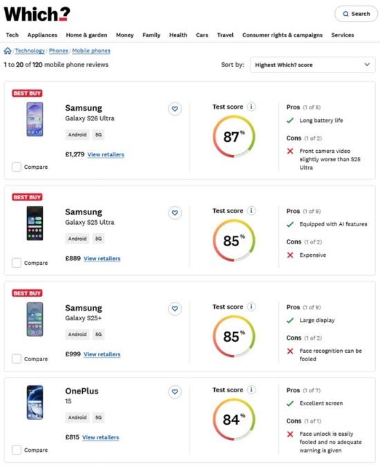 ����Galaxy S26 Ultra�ٻ�ŷ���߹�������Э����־�ֻ����һ