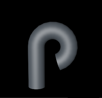 C4D��ô��ģ�����Ĺܵ�ģ��