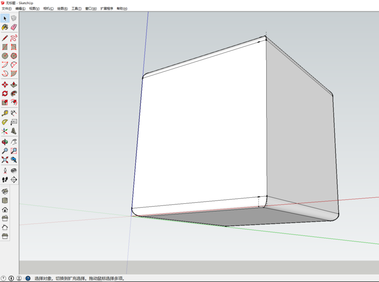 sketchup��ô����Բ��������ģ��