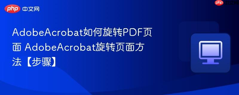 AdobeAcrobat�����תPDFҳ��