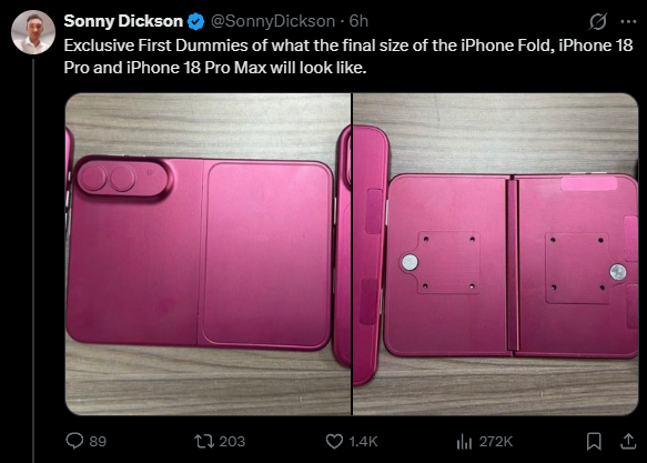 iPhone 18 Proϵ�л�ģ���ȿ����鶯������ ���ռ�����