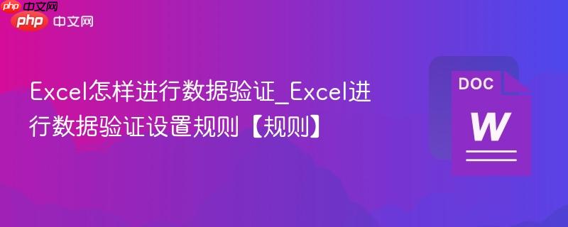 Excel��������������֤_Excel����������֤���ù��򡾹���