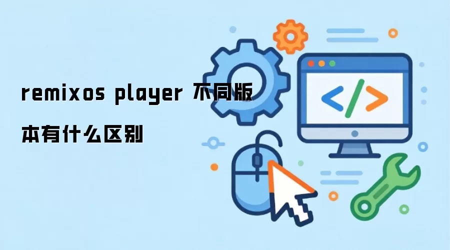 remixos player ��ͬ�汾��ʲô����