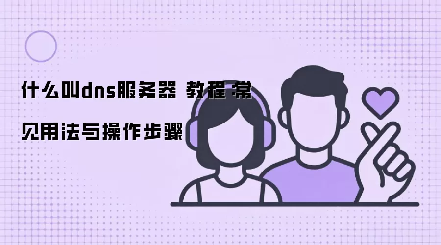 ʲô��dns������ �̳̣������÷����������