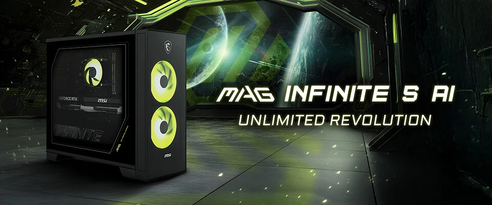 ΢���Ƴ��ڶ��� MAG Infinite S AI ��Ϸ PC ���������߿�� Ultra 7 265 ��������RTX 5070 Ti �Կ�