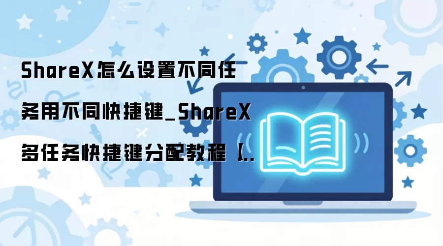 ShareX�������ݼ����ý̳̣�Ϊ��ͬ������������ȼ�