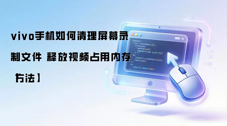 vivo�ֻ���Ļ¼���ļ������̳� �ͷŴ洢�ռ䲽�����