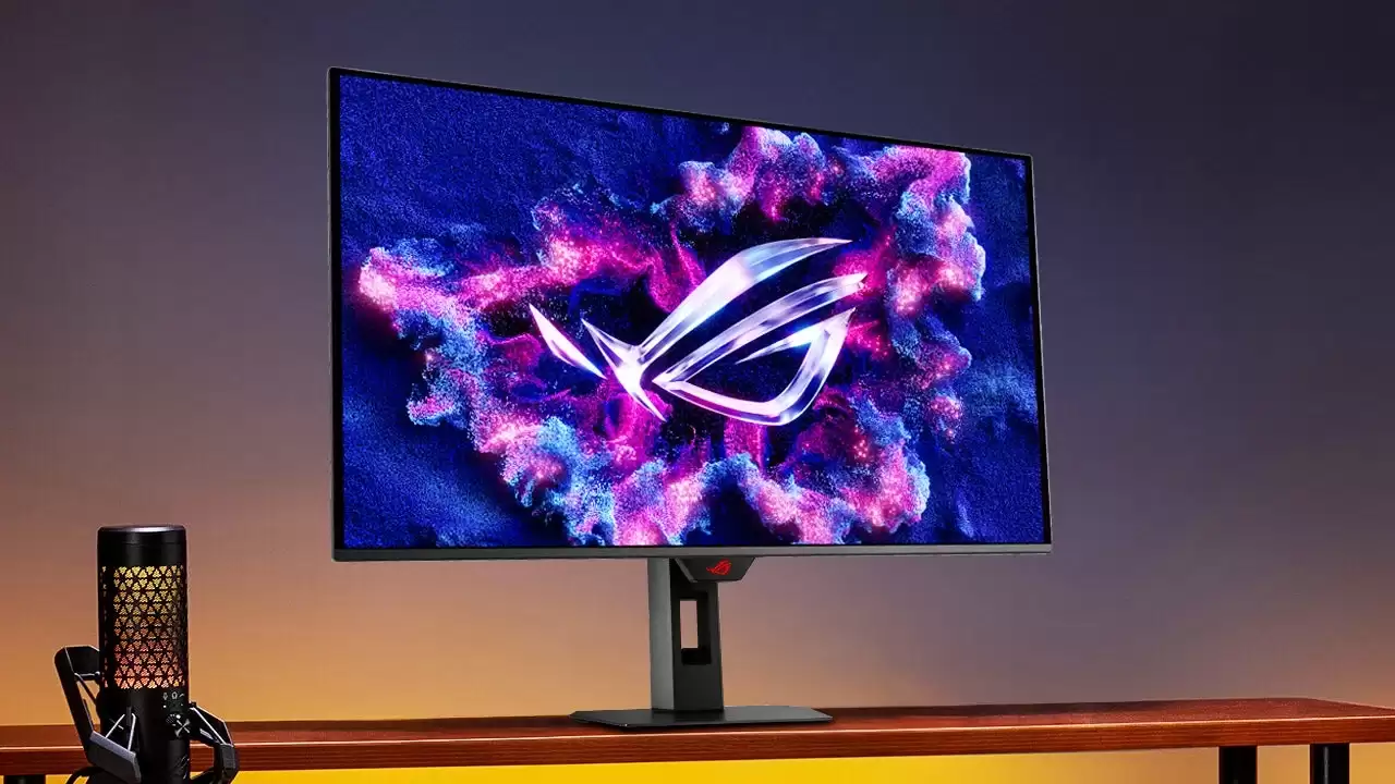 ��˶ROG 32Ӣ��4K OLED�羺��ʾ��ʷ�ͼ�33%�ۿ���ʱ����