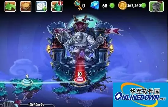 ֲ���ս��ʬ2�ڰ�ʱ����10��ͨ�ع���ͼ�����