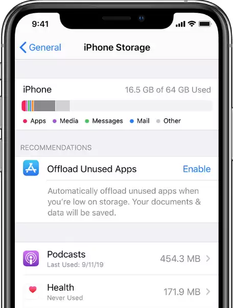 iPhoneж��Ӧ�ú󴢴�ռ�δ���ӳ���ԭ����������