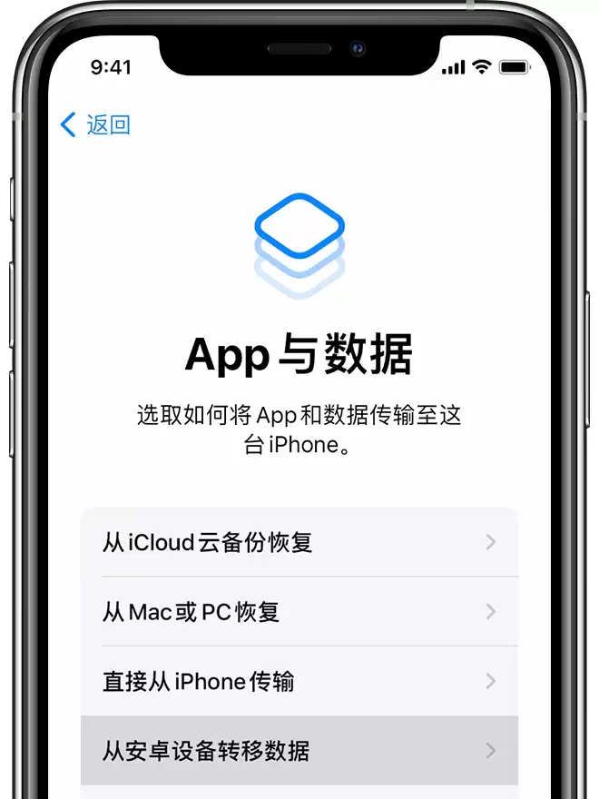 ��׿�ֻ�����ת�Ƶ� iPhone 13 ����������