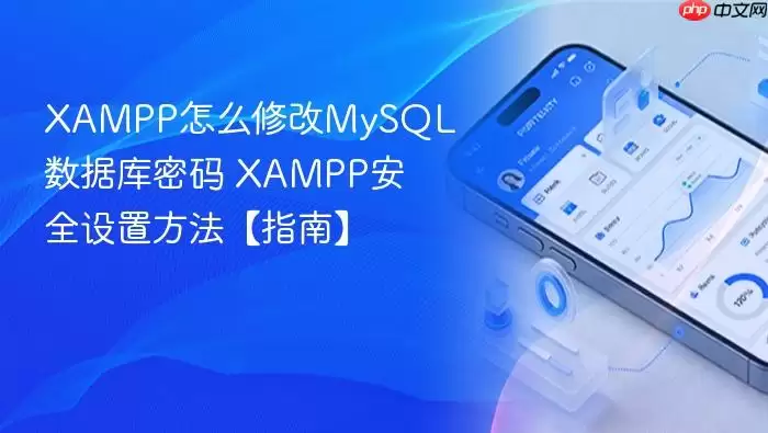 XAMPP��ȫ���ü��޸�MySQL���ݿ�������ϸ����ָ��