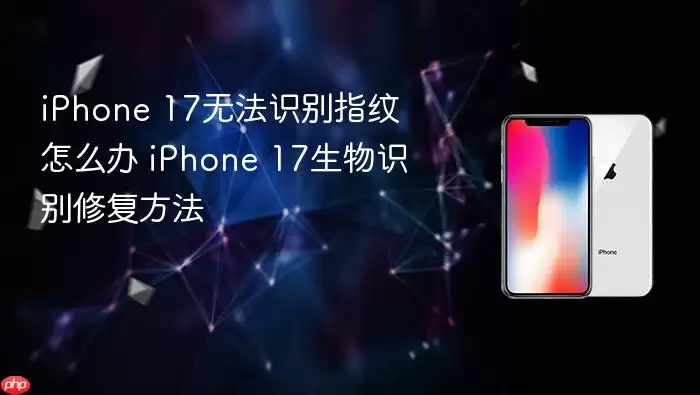 iPhone 17�޷�ʶ��ָ�ƣ�����ʶ���޸�����