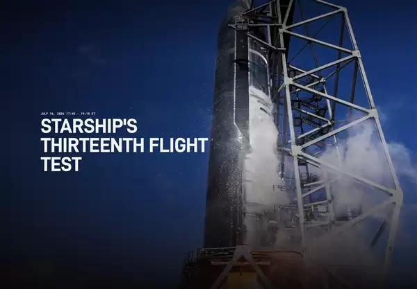 �״���һ��Starlink V3���� ͨ�Ŵ���������SpaceX�ǽ�7��16�տ�ʼ��13���Է�