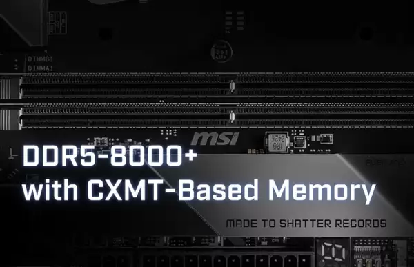 ����DDR5�ڴ����8600��΢��Z890ȫ��Ʒ����ɳ���������֤