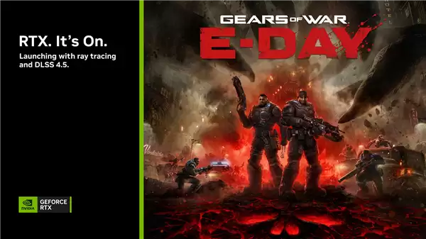 ��ս���������±��ա�(Gears of War: E-Day) ���� 10 �� 6 ���Ƴ� ֧�� DLSS 4.5 �����׷��