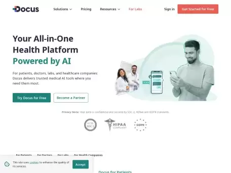 Docus AI רҵҽ���˹����ܽ���ƽ̨